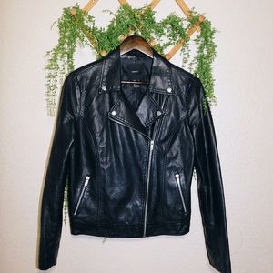 Forever 21 Black Leather Jacket